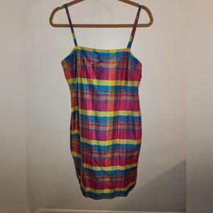 Ralph Lauren vintage classic print spring dress size 10